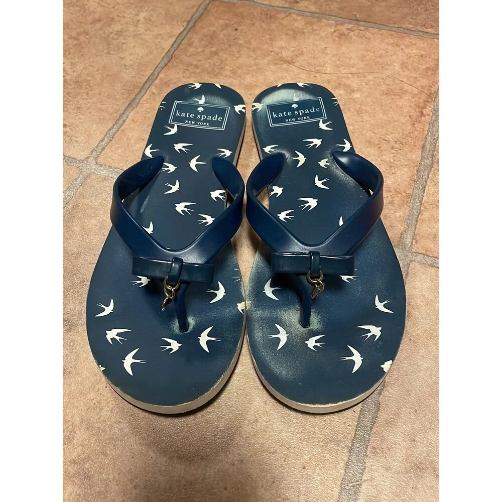 Kate Spade flip flop Sandals sz 8